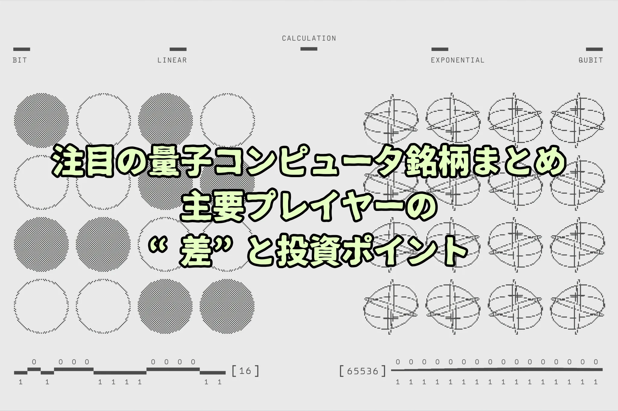 注目の量子コンピュータ銘柄まとめ（2025）—  IBM・Google・IonQ・D-Wave・Rigetti・Quantinuumほか投資家が知るべき違い | ぺたかぶブログ